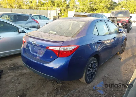 2014 Toyota Corolla S Plus from USA, damaged, VIN 2T1BURHE8EC219528